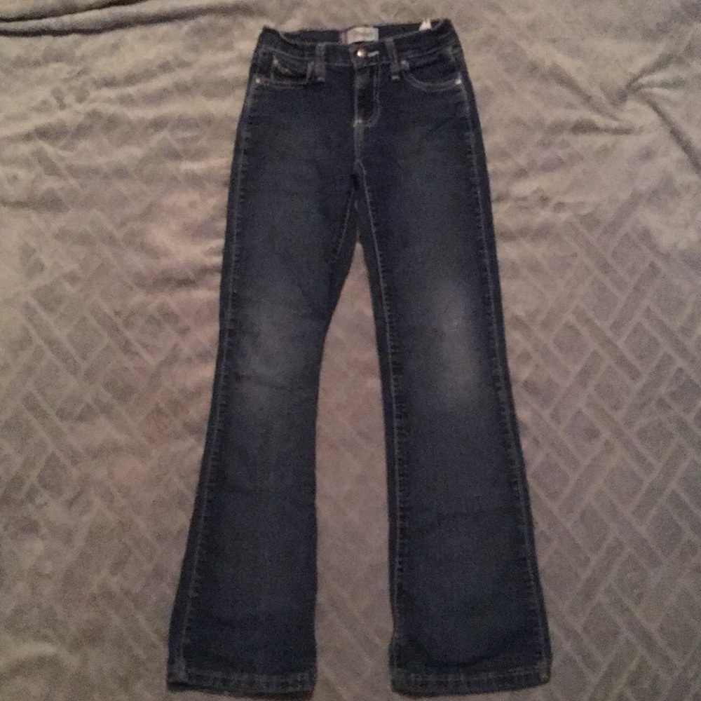 Cowgirl cut jeans